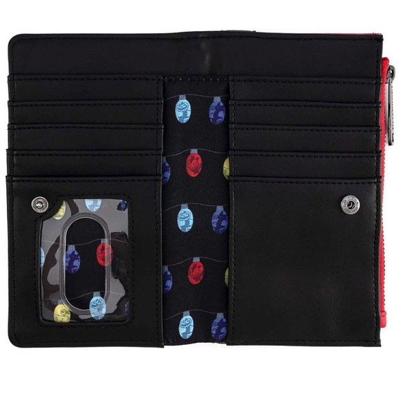 🎁SOLD!⭐️Loungefly CosplayJack Skellington Santa Backpack & Wallet Set-🎒 - Picture 9 of 11